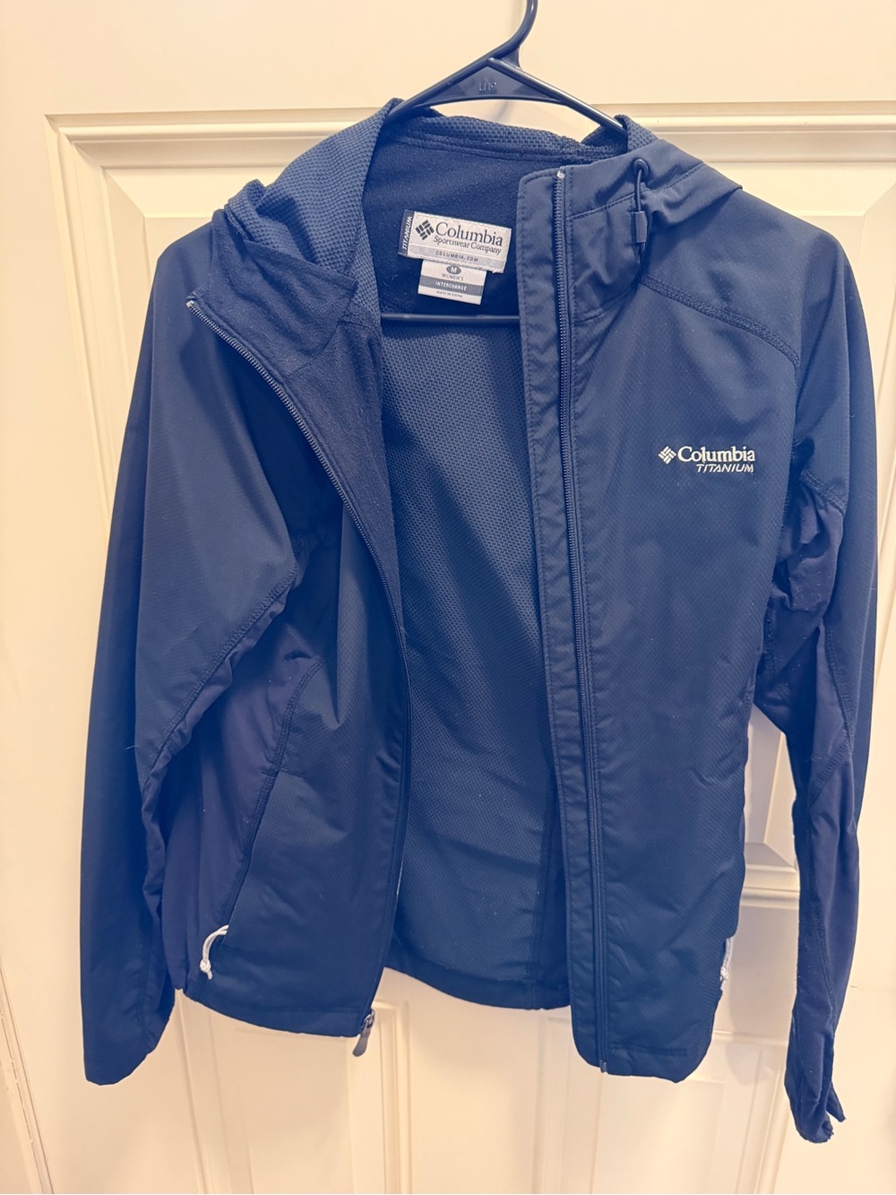 Columbia Titanium Rain Jacket – Black – Women’s Size Medium